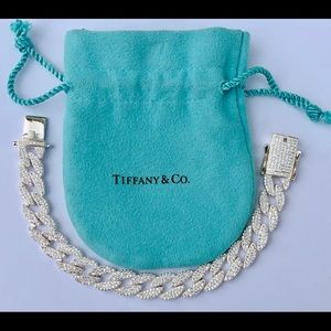 Cuban link Italian silver Bracelet